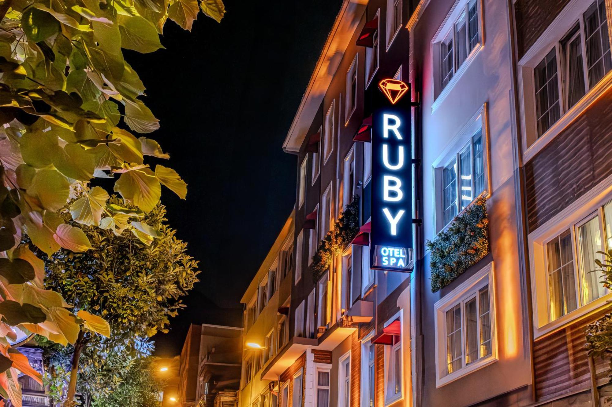 Ruby Hotel Istambul Exterior foto