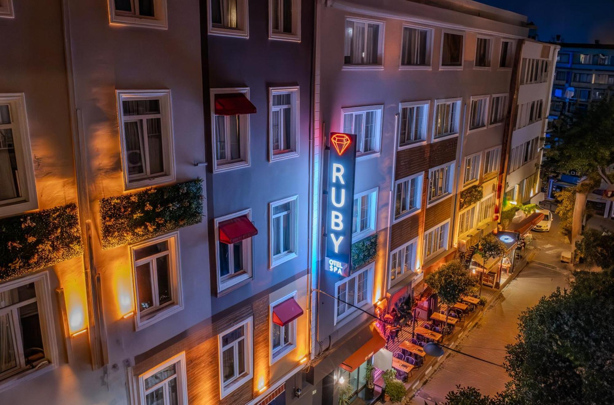 Ruby Hotel Istambul Exterior foto